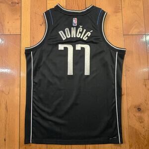 Luka Doncic #77 Dallas Mavericks Nike Select Series ROY Jersey Size 52 XL Black